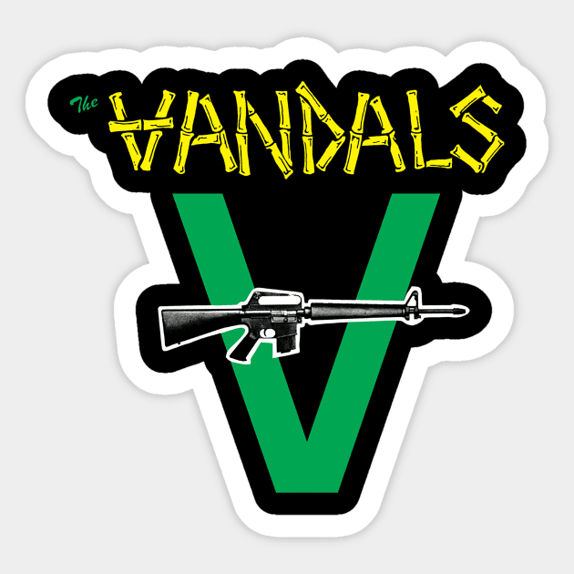 The Vandals Sticker by mavzgodstudio